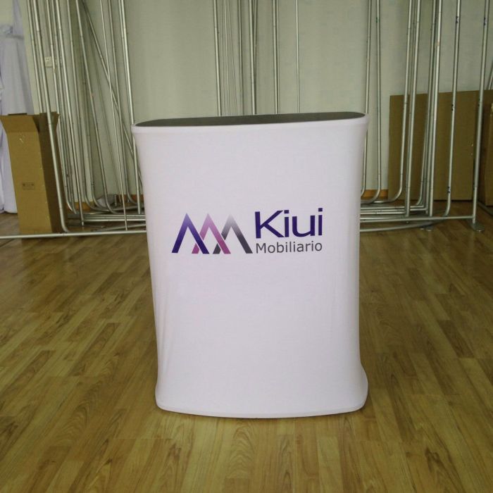 Promo pult s potiskem na látce
